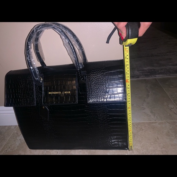 Nathaniel Noir Presidential Jumbo Handbag - Picture 3 of 16